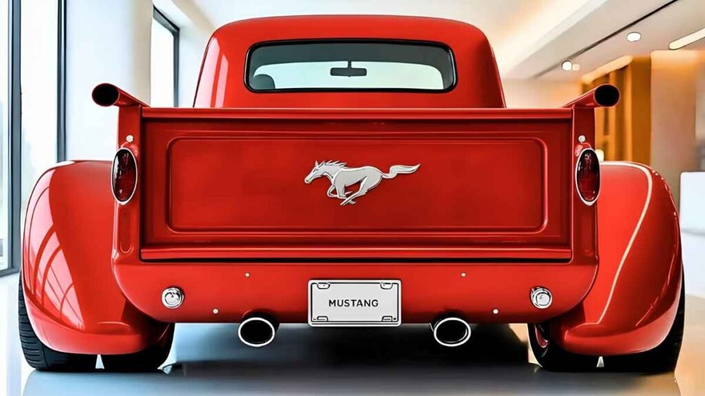 Ford Mustang Pickup 2026: El Legendario Muscle Car Transforma su Estilo y Potencia en una Pickup Única