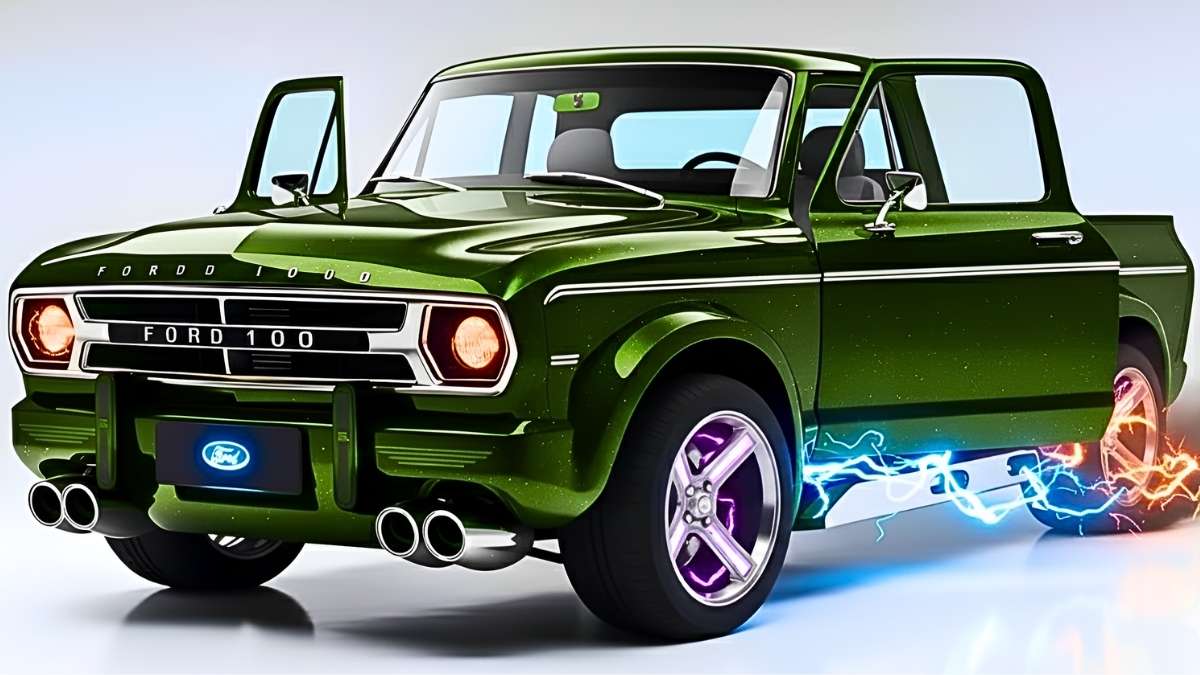Ford F-100 Pickup 2026: La Combinación Perfecta de Clásico, Potencia y Tecnología de Vanguardia