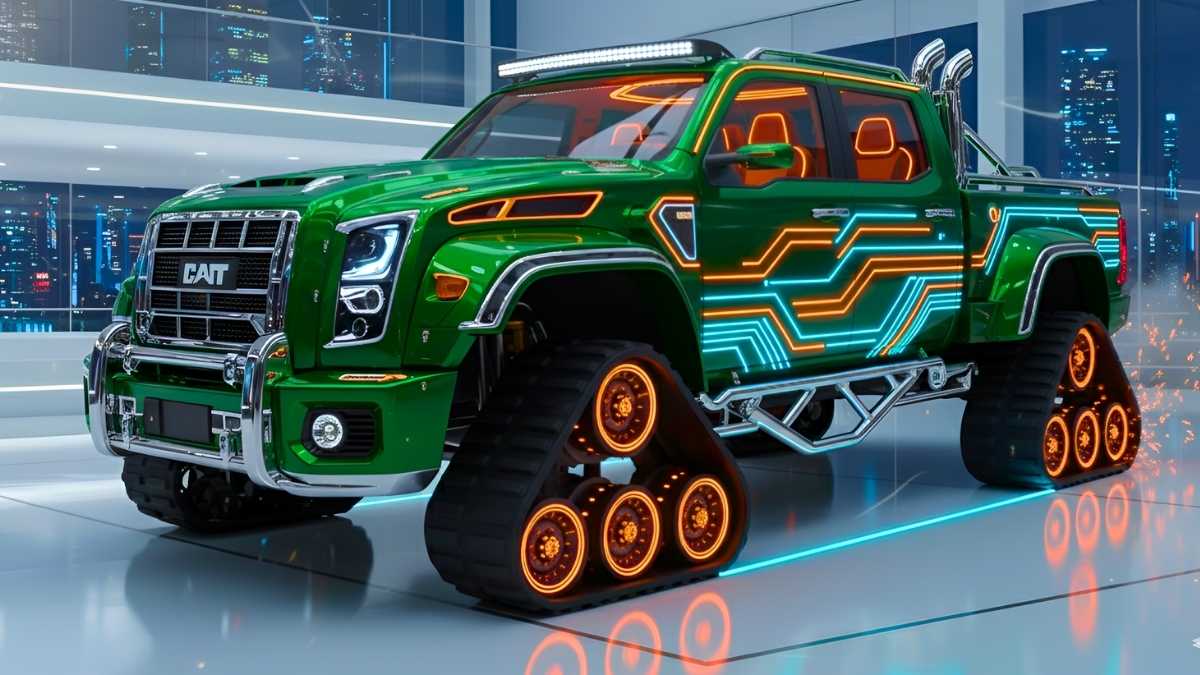 Camioneta Caterpillar Pickup 2025: Potencia Imparable y Lujo Sin Igual